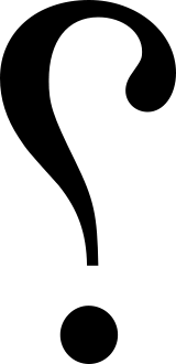 Arabic Question Mark